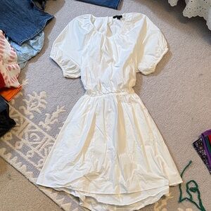 J. Crew White Mini Dress